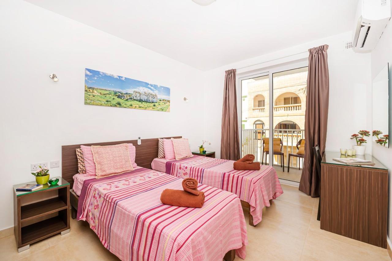 Summer Breeze Comfort Sunny Apartments Close To The Sandy Beaches - By Getawaysmalta 멜리에하 외부 사진