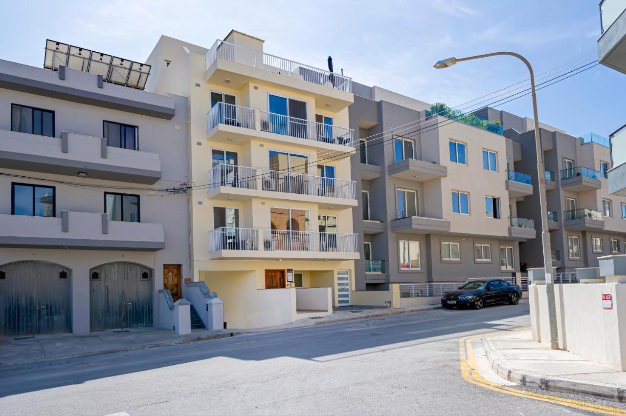 Summer Breeze Comfort Sunny Apartments Close To The Sandy Beaches - By Getawaysmalta 멜리에하 외부 사진